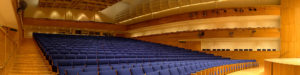 Kuopion Musiikkikeskuksen Konserttisalin katsomo