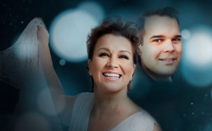 Arja Koriseva ja Mikael Konttinen.